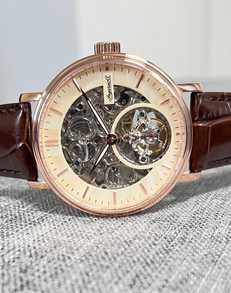 Ingersoll Automatisch Open Hart Speciaal Skelet Nieuw