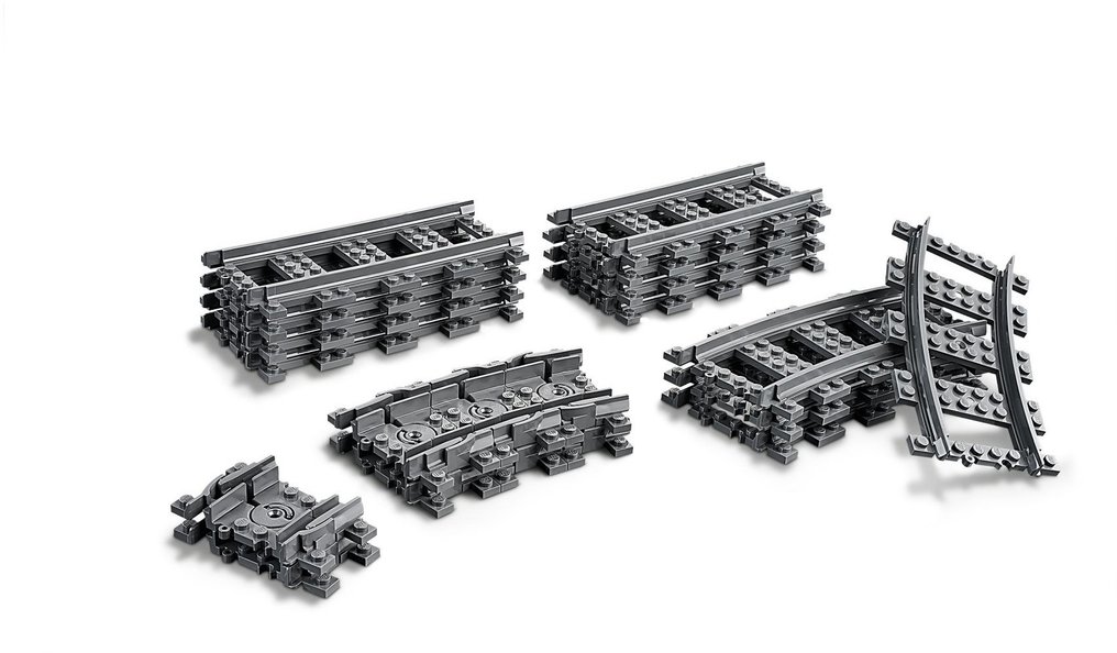 Lego - Ville - 60205 & 60238 - Train Tracks & Switch Tracks - Catawiki