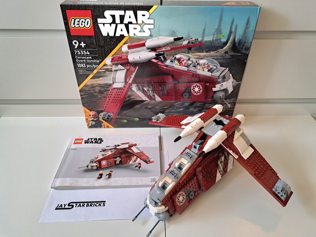 LEGO 75354 Star Wars Coruscant Guard Gunship - BOX AND