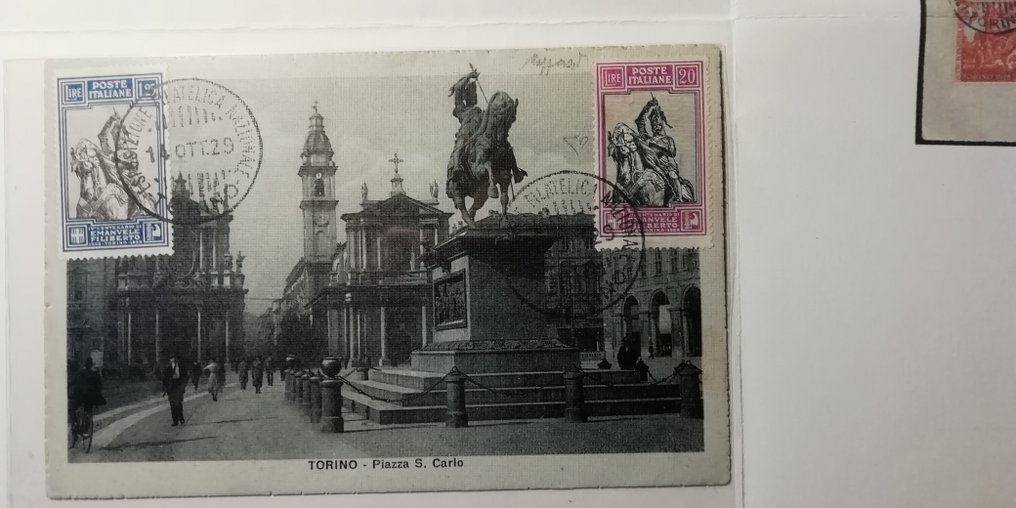 Italia Regno 1928 4° Centenario della nascita di Emanuele Filiberto