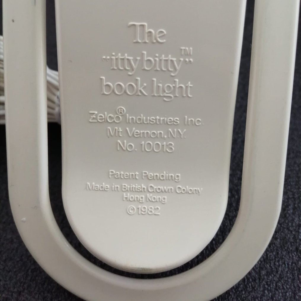 Zelco The Itty Bitty Book Light Lamp Plastic Catawiki