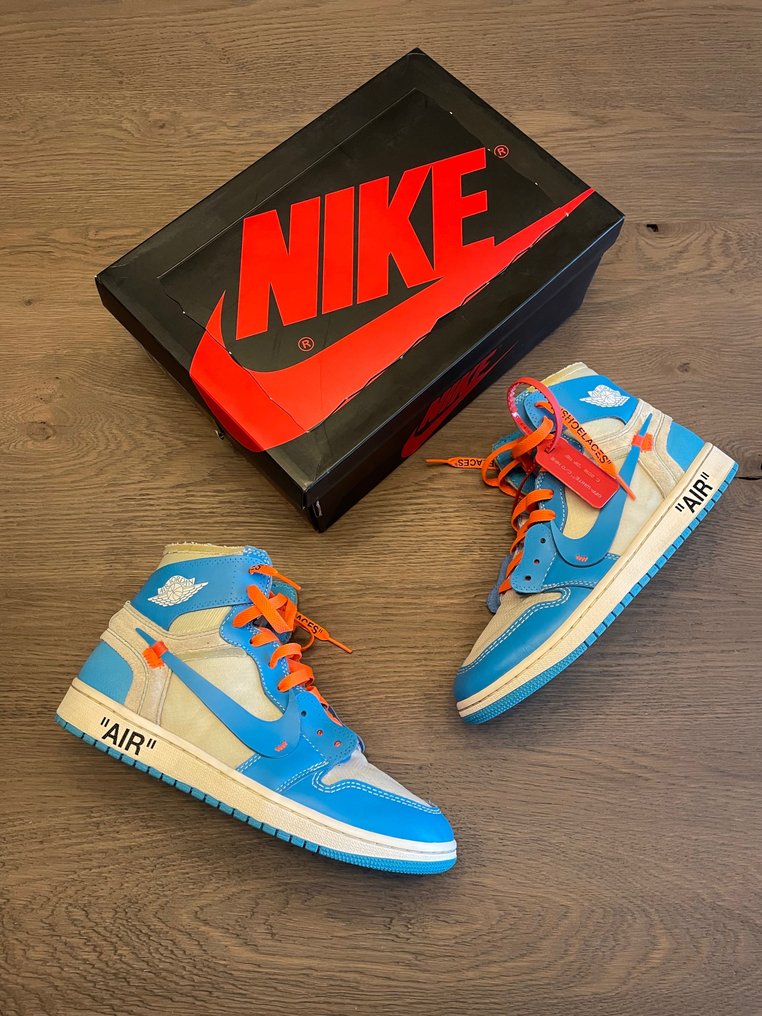 mens nike off white trainers
