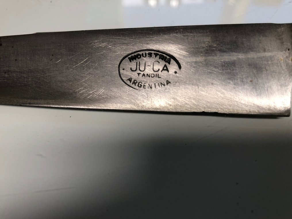 industria JUCA Tandíl Argentina Kitchen knife Steel, alpaca