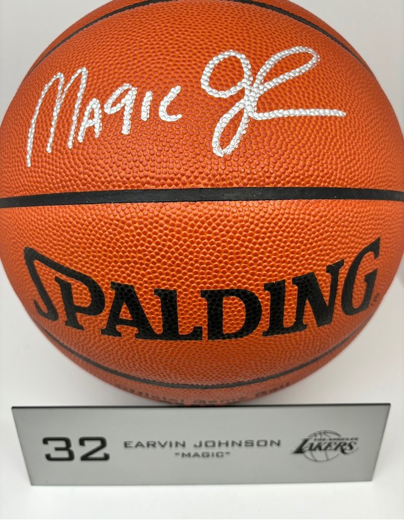 Los Angeles Lakers NBA Basketbal Magic Johnson Basketball Catawiki