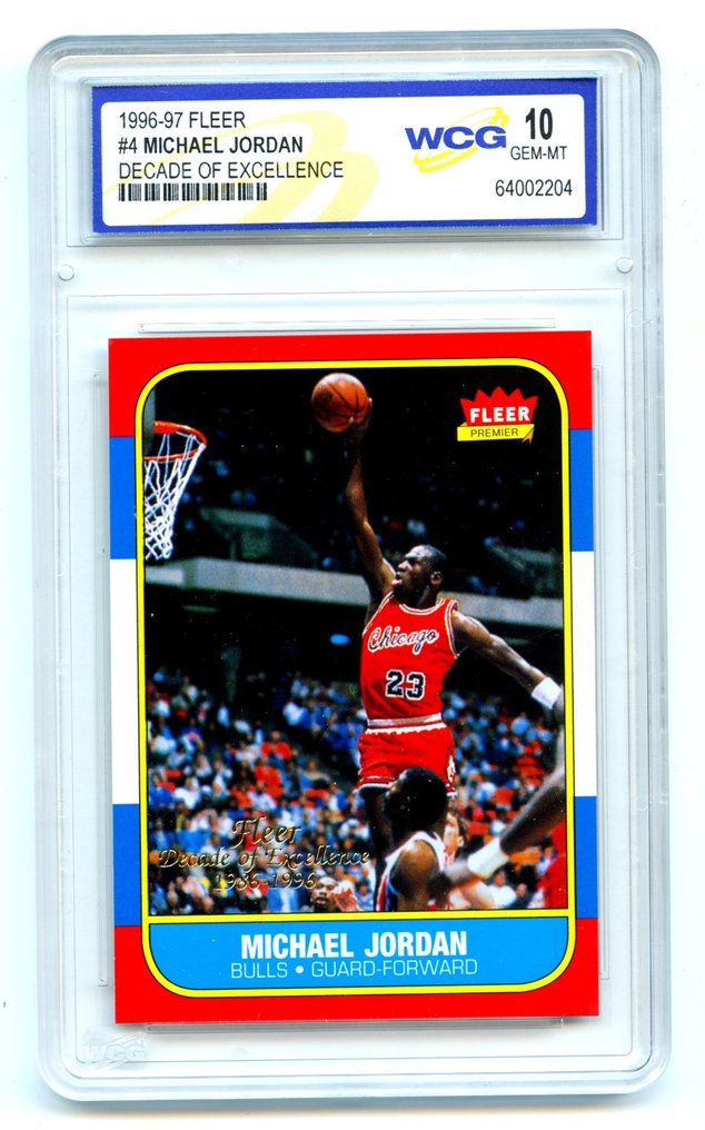 Michael jordan fleer 97 card 2 of 6 store