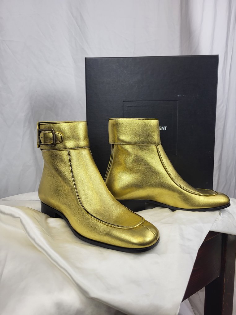 Yves saint laurent ankle deals boots