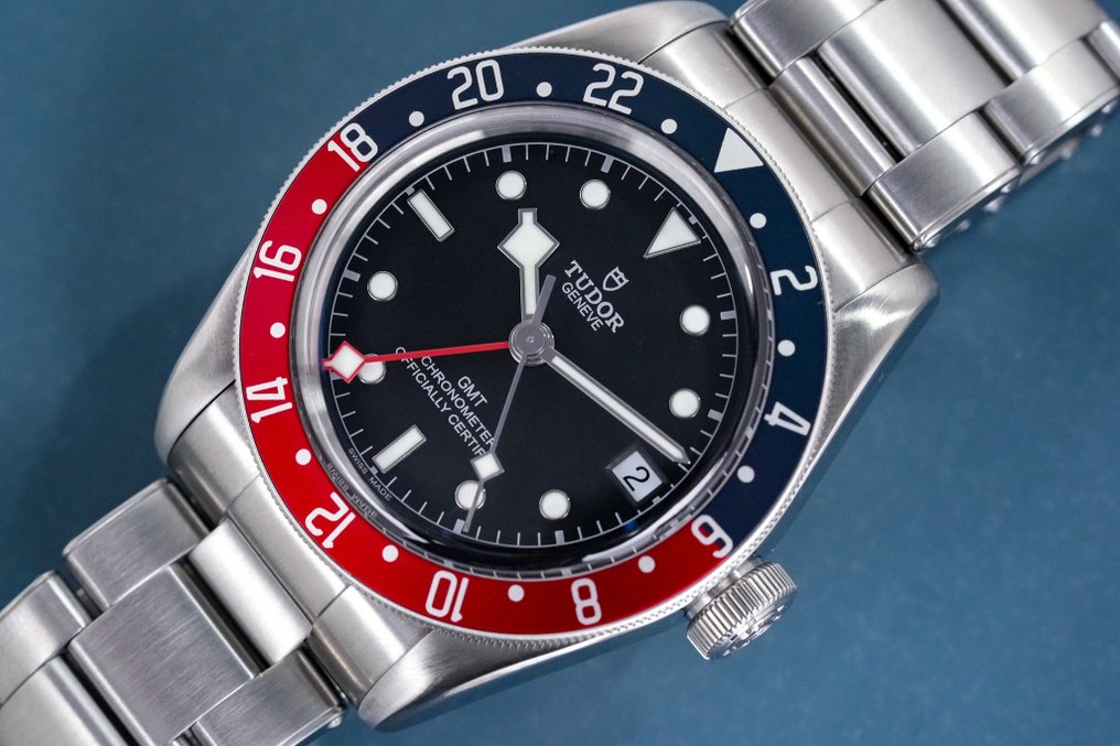 Tudor NO RESERVE PRICE Black Bay GMT Pepsi Bracelet 79830