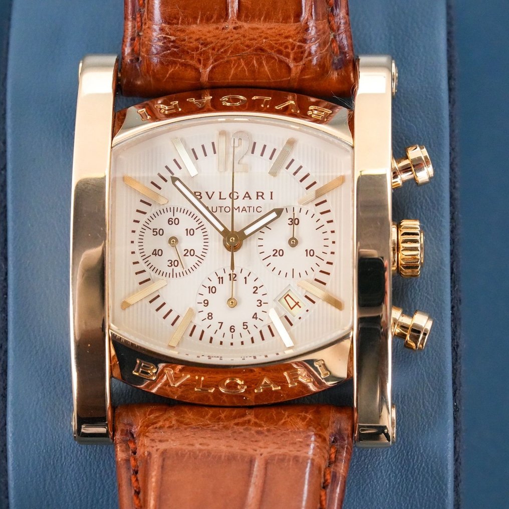 Bulgari Assioma Chronograph 18k Gold AA 44 G CH Men 2000
