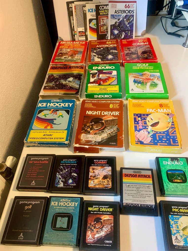 Atari - 2600 VCS - Video game (9) - In original box - Catawiki