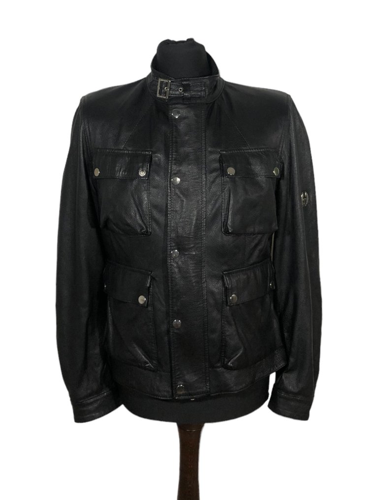 Belstaff new brad leather on sale jacket