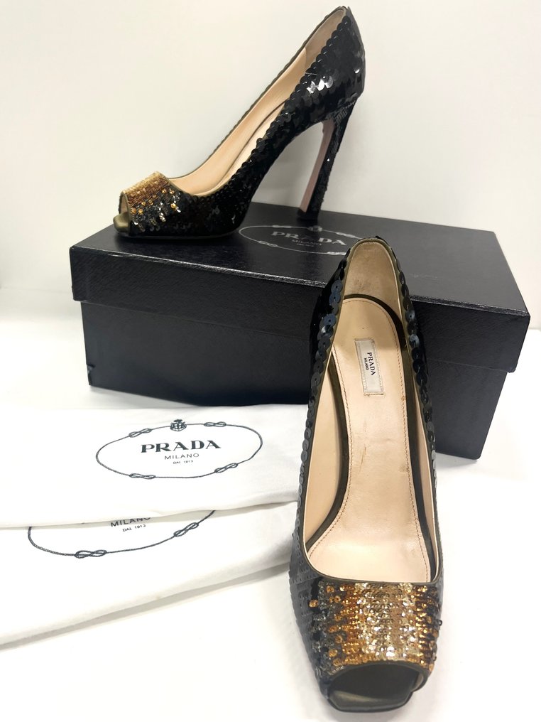 Scarpe tacco alto prada sale