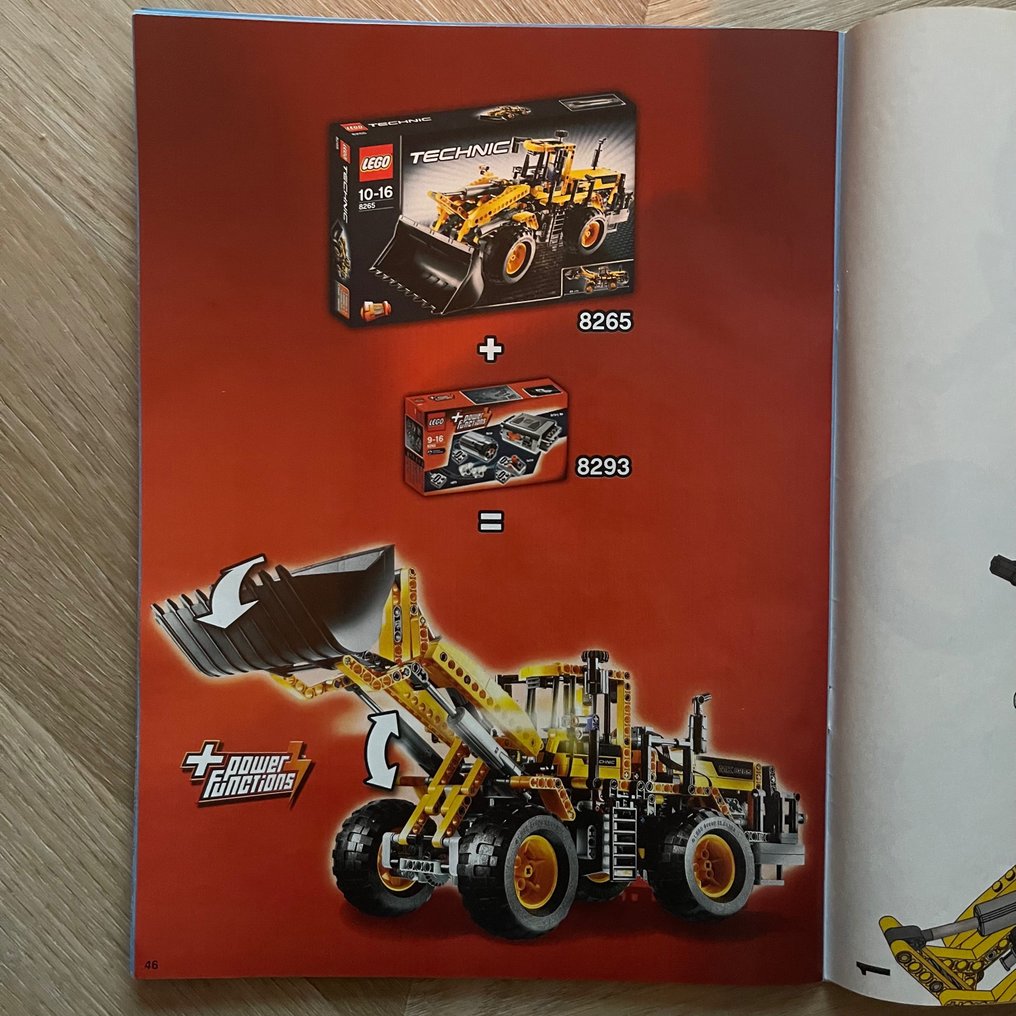 Lego 8265 best sale power functions