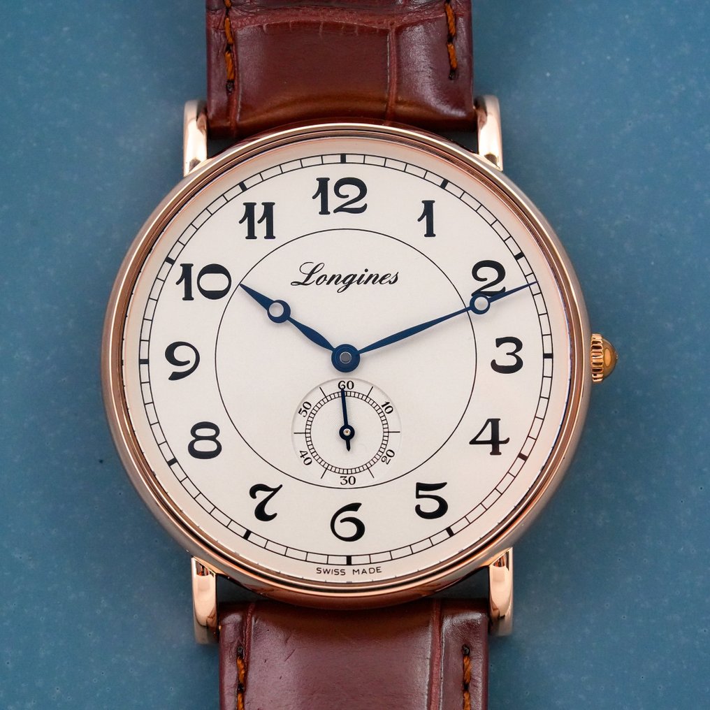 Longines Pr sence Heritage 18k Rose Gold L4.785.8 Men 2011