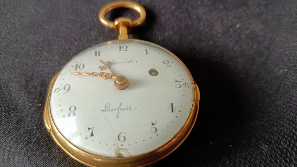 Montre gousset en or best sale massif