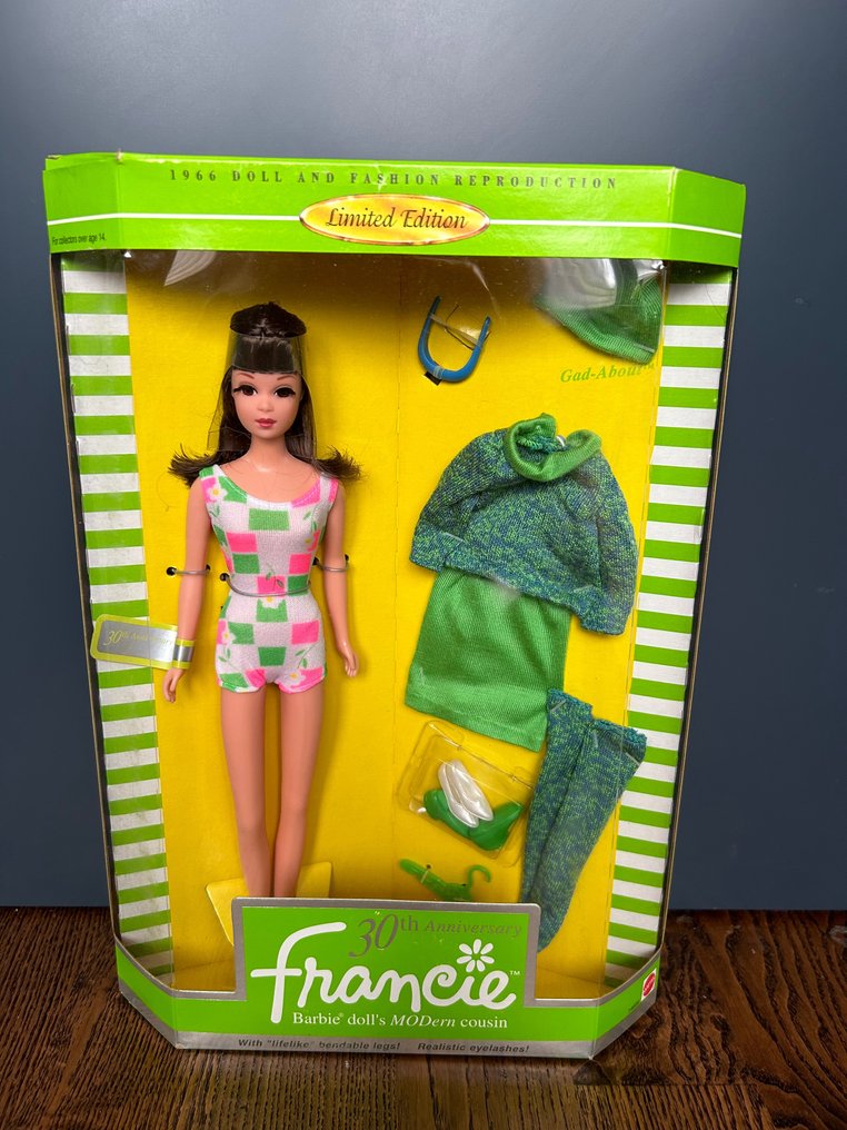 Francie barbie doll 30th anniversary 2025