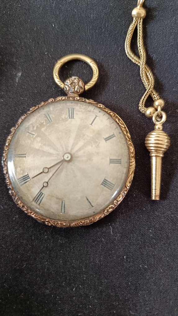 Montre gousset sales ancienne or