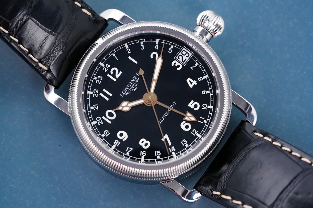 Longines heritage avigation discount gmt