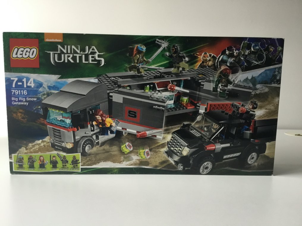 Lego 79116 teenage mutant ninja turtles big rig outlet snow getaway