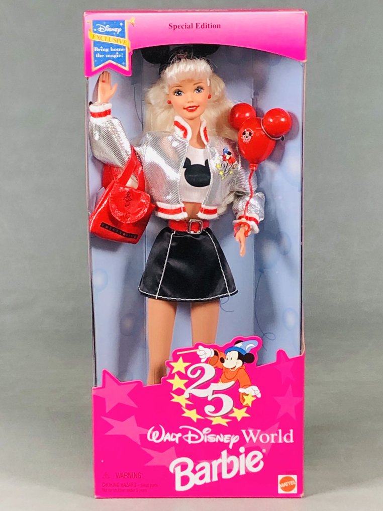 25th walt disney world barbie top worth