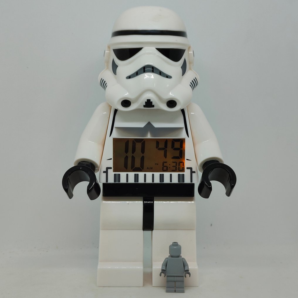 Lego star wars stormtrooper alarm clock hot sale