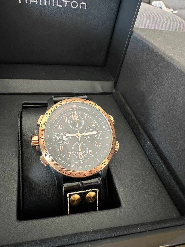 Hamilton KHAKI X WIND limited dition H77676733 Hombre
