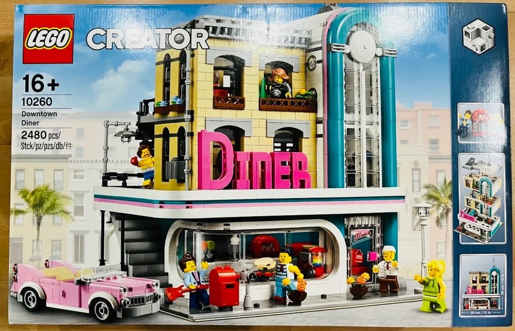 LEGO Creator Expert 10260 Modular Buildings Downtown Diner