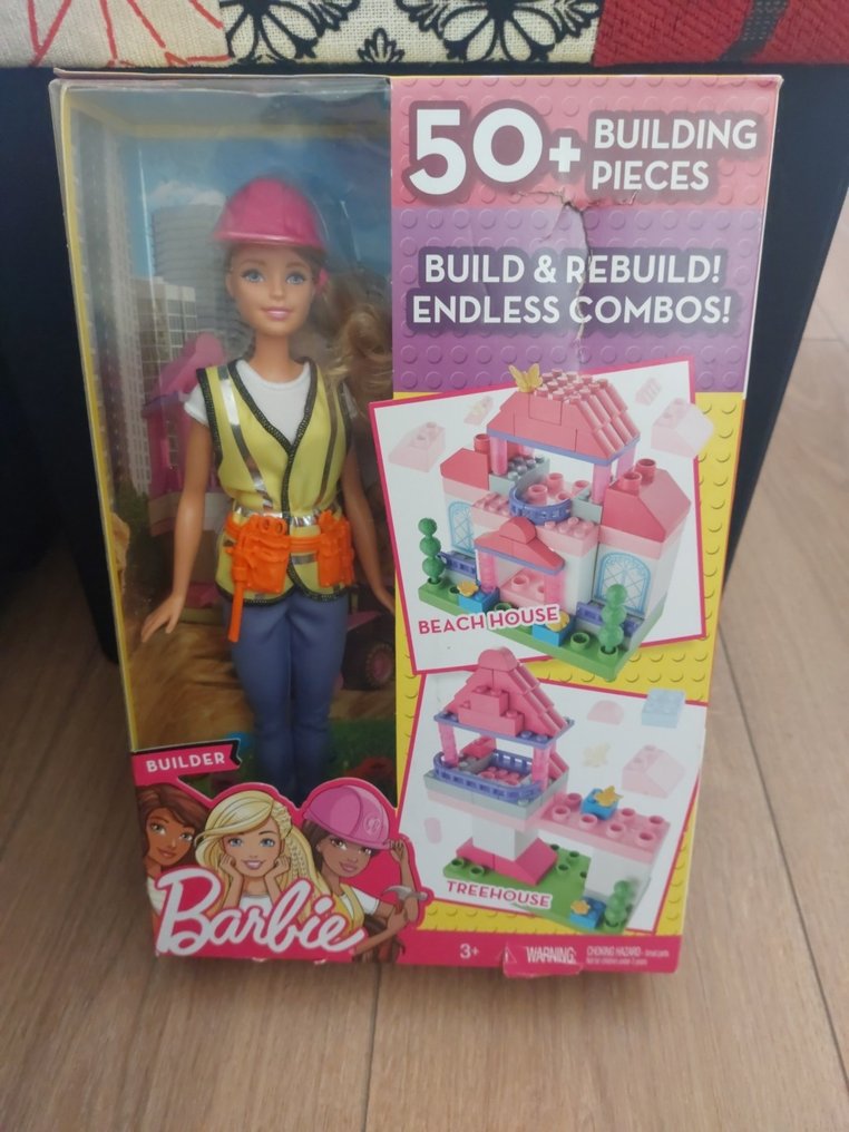 Barbie discount builder doll
