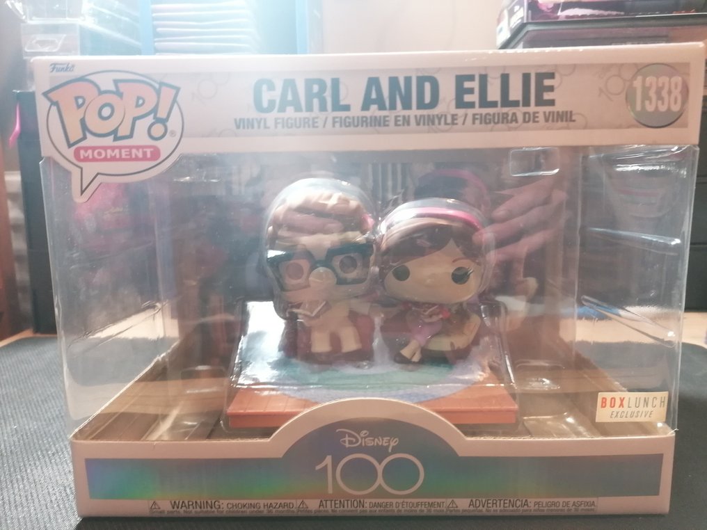 Funko Toy figurine Funko Pop Moment Disney Up Carl Ellie