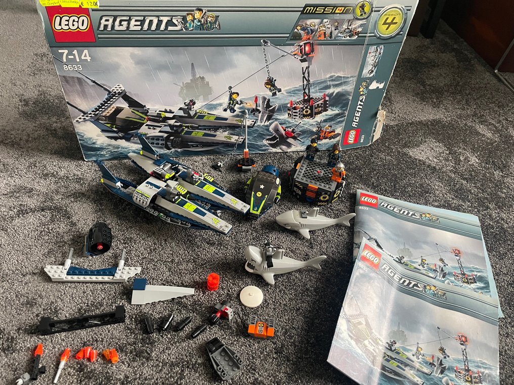 LEGO Agents 8633 Mission 4 Speedboat Rescue Catawiki