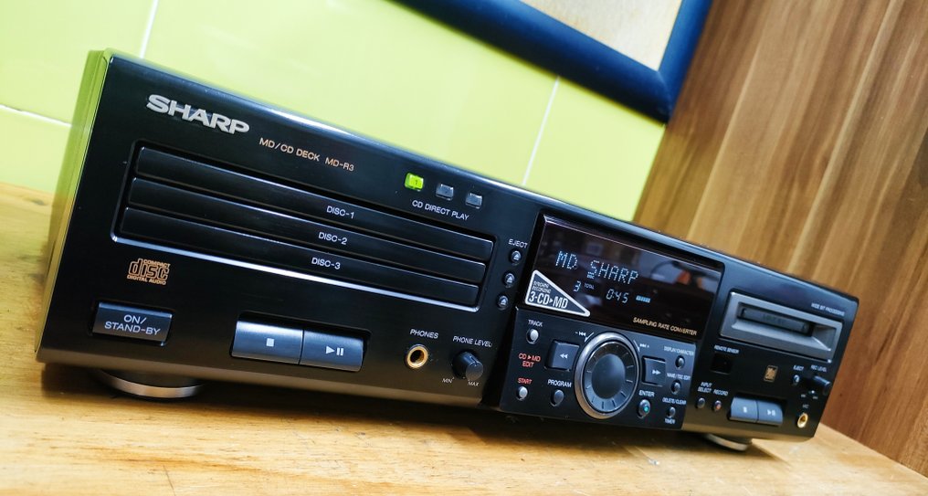 Sharp MDR3 Minidisc deck Catawiki