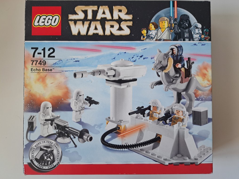 Lego Star Wars 7749 8089 Echo Base en Hoth Wampa Cave