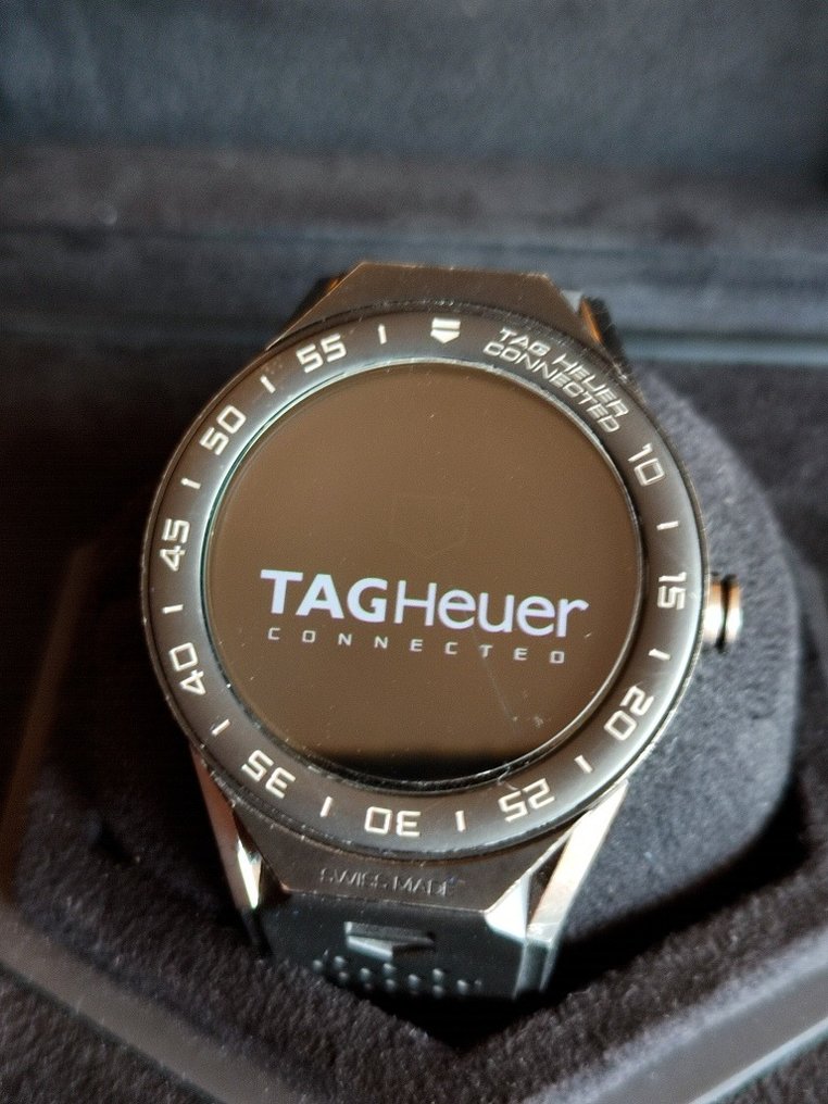 Tag heuer connected modular 45 titanium hot sale mens watch