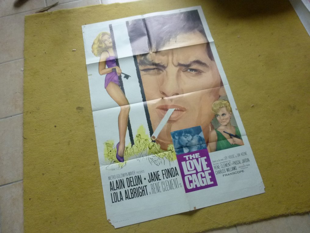 Jane Fonda Alain Delon JOY HOUSE THE LOVE CAGE 1965 Catawiki