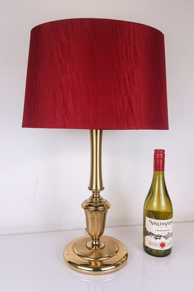 Table lamp - HERDA - High-End - Vintage Glamor - 65 cm - Brass