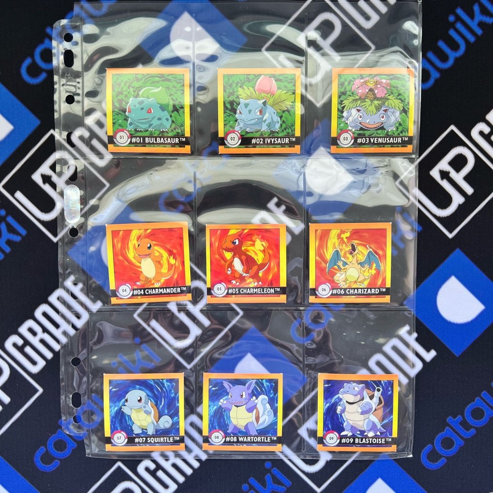 Series 1 Stickers Complete with rare and ultrarare Pokemon Loose