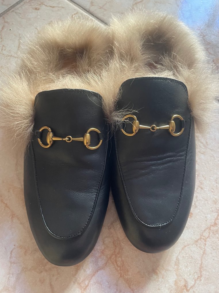 Fluffy gucci shoes new arrivals