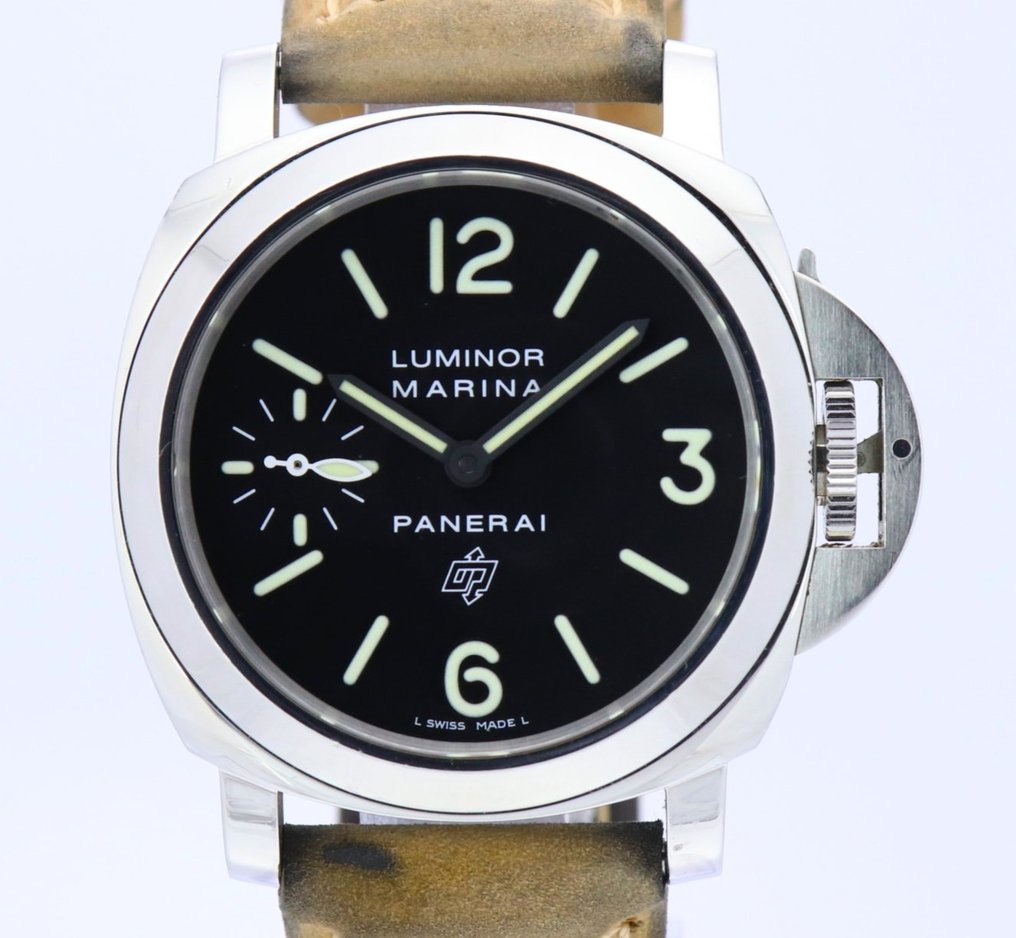 Panerai Luminor Marina Logo Acciaio NO RESERVE PRICE