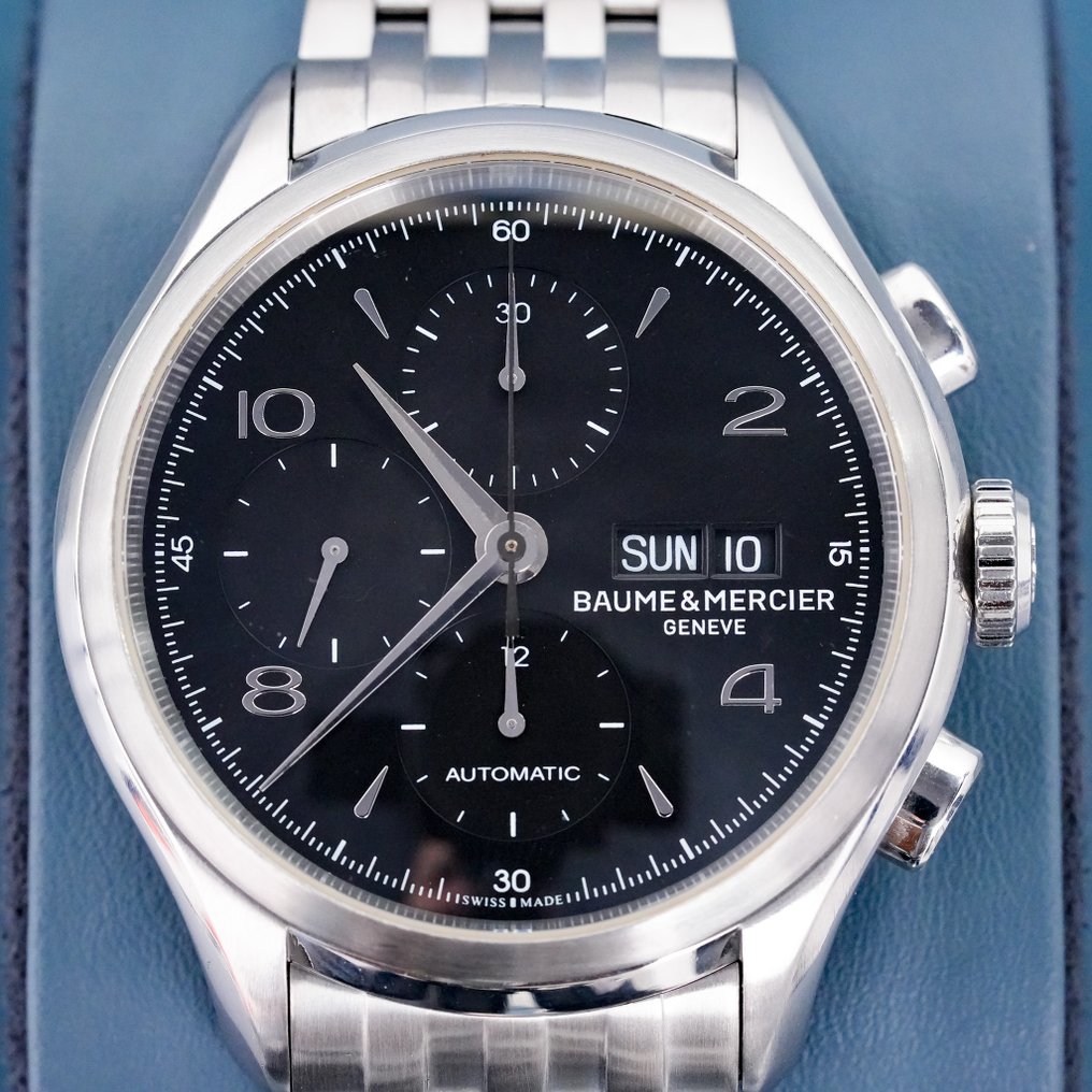 Baume mercier cheap clifton chronograph