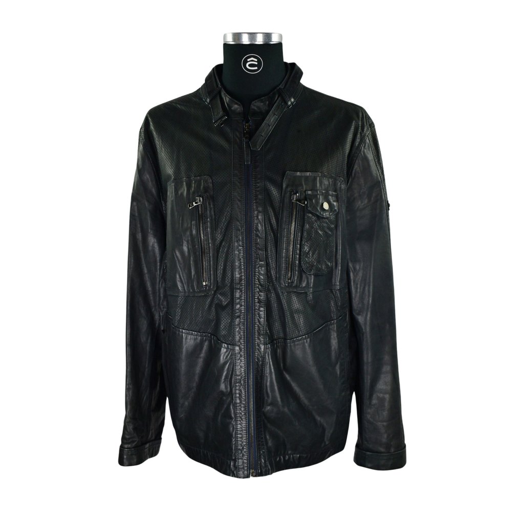 Pal zileri leather hotsell jacket
