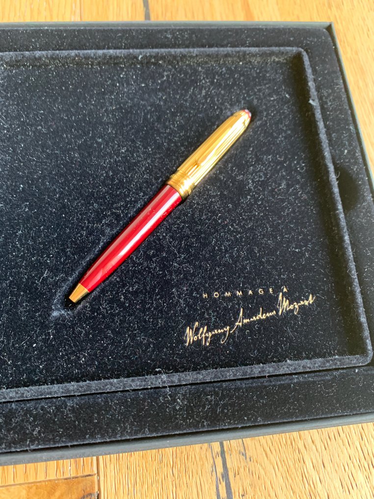 Montblanc Meisterstuck Solitaire Mozart Coral arg. 925 Vermeil