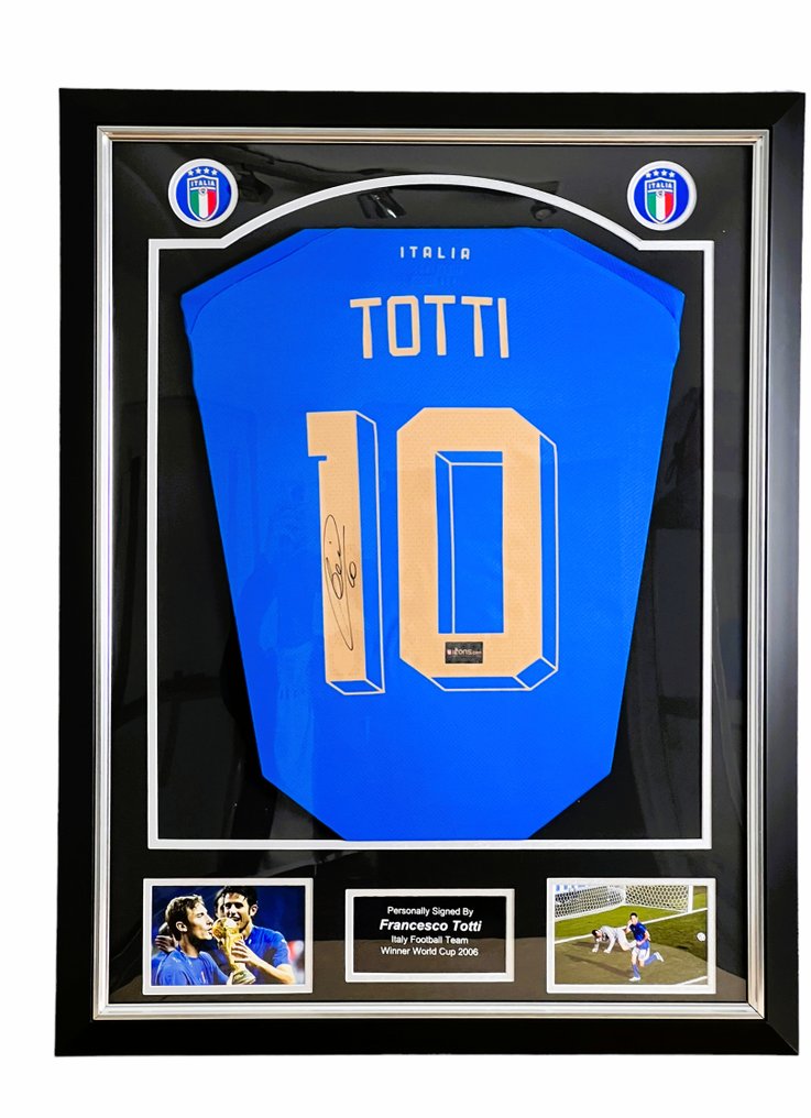 Francesco totti jersey sales number