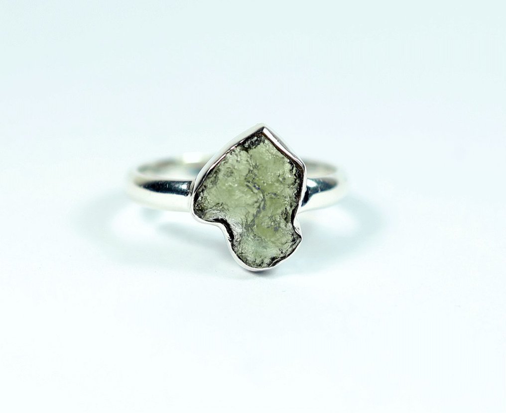 Anillo moldavita discount