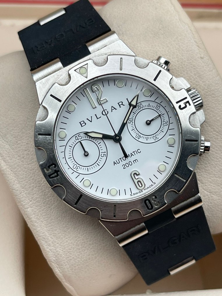 Bvlgari sales scuba chronograph