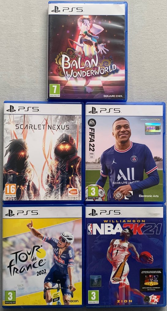 Playstation 5 list of games hot sale