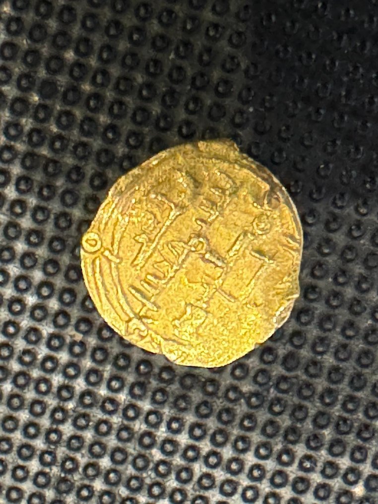 Al Andalus Taifas. Abd AlAziz AlMansur. Fracción de Dinar Taifa de