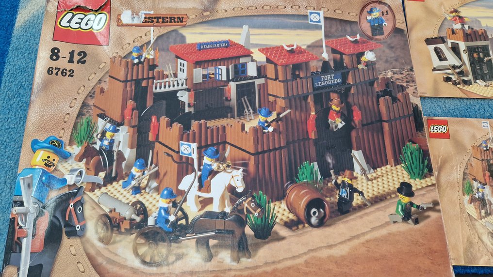 LEGO Western 6762 6764 Fort Legoredo Sheriff s Lock Up