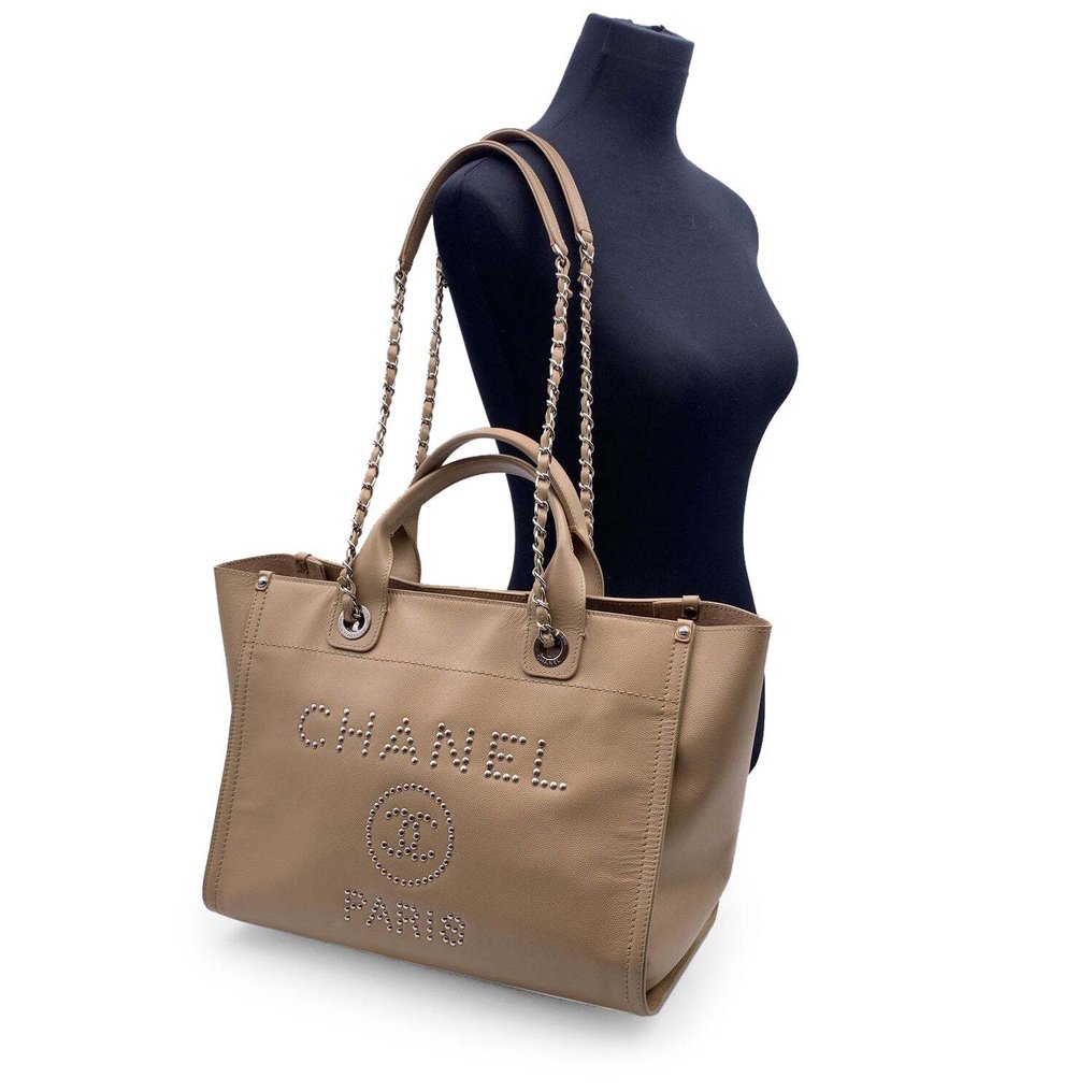 Chanel studded hotsell deauville