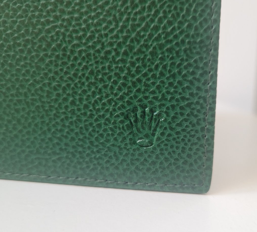 Rolex clearance wallet green