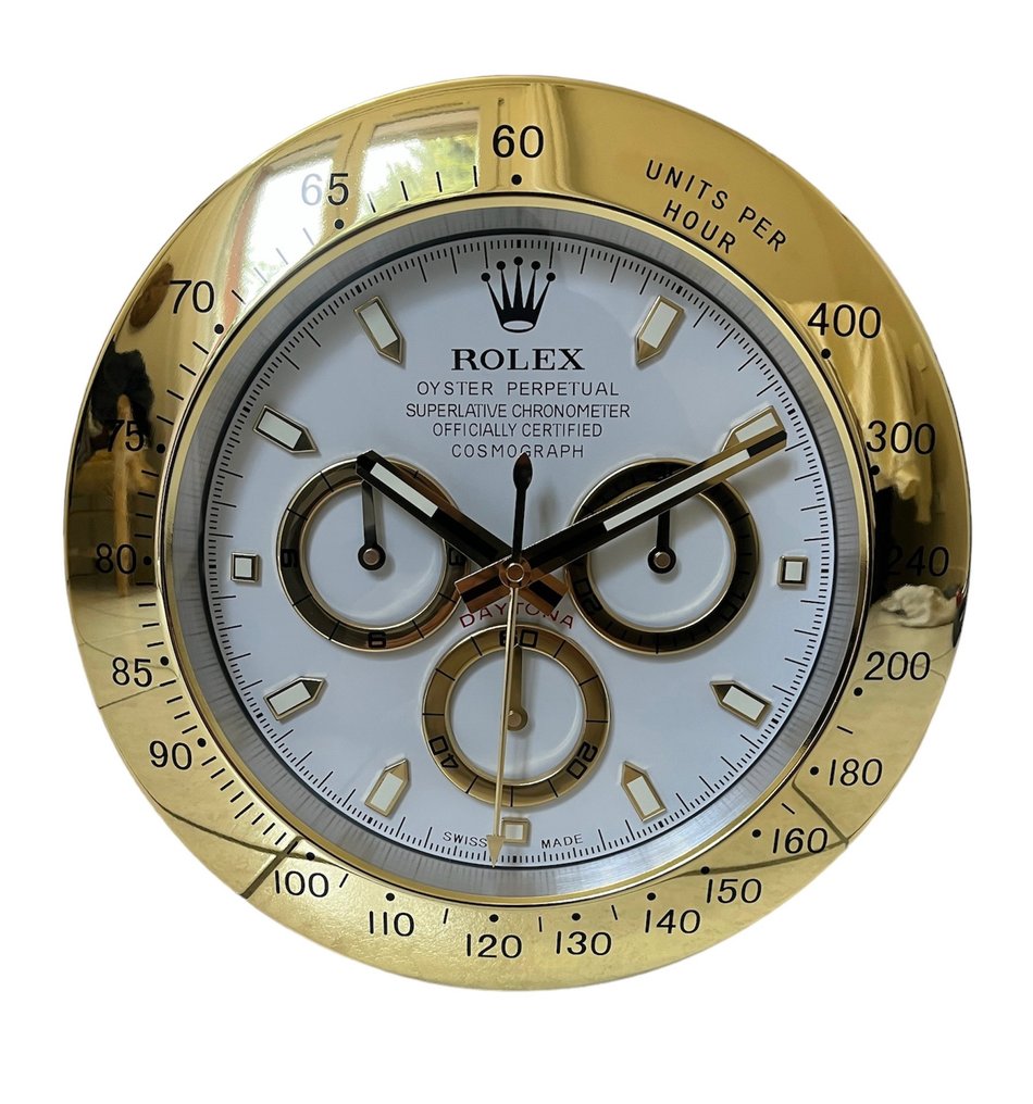 Wall clock Concessionaire Rolex Daytona dealer display