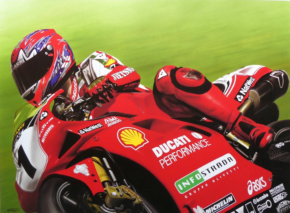 Carl Fogarty Ducati 996 WSB